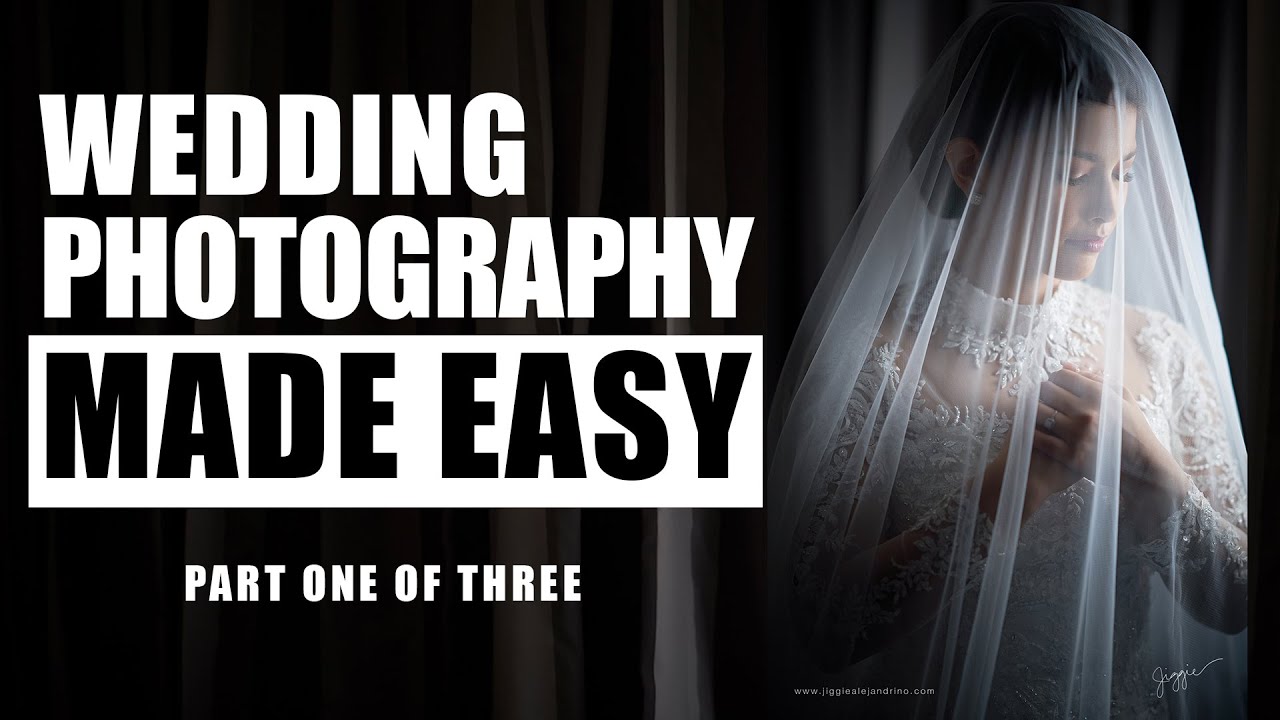 PART 1 Wedding Photography Tutorial: My FAVORITE Lenses, LIGHTING Techniques and Wedding SHOT LIST