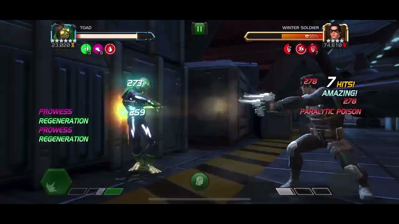 6 Star Toad revisit. Rank 4, and awakened. World record low hit count on winter soldier?!