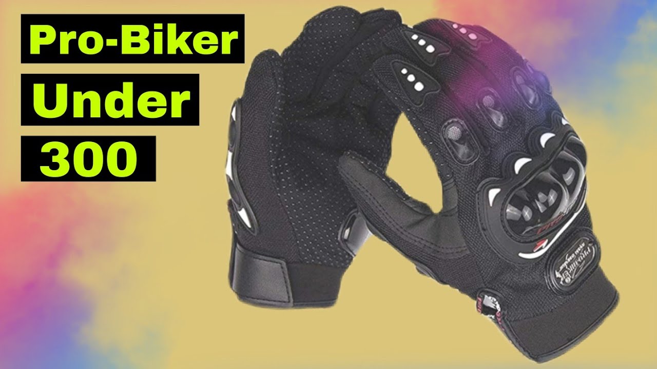 PRO-BIKER riding gloves || Safety gloves