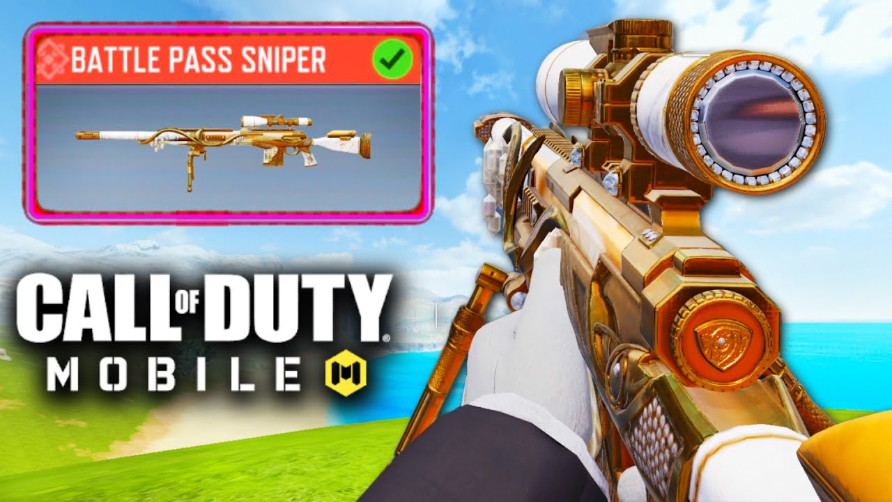 *NEW* BATTLE PASS SNIPER in COD MOBILE 😍