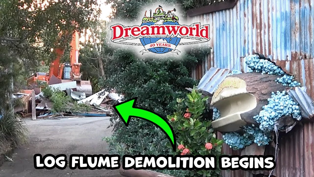 Dreamworld Log Ride Destruction Begins | Building Gets Bulldozed & more