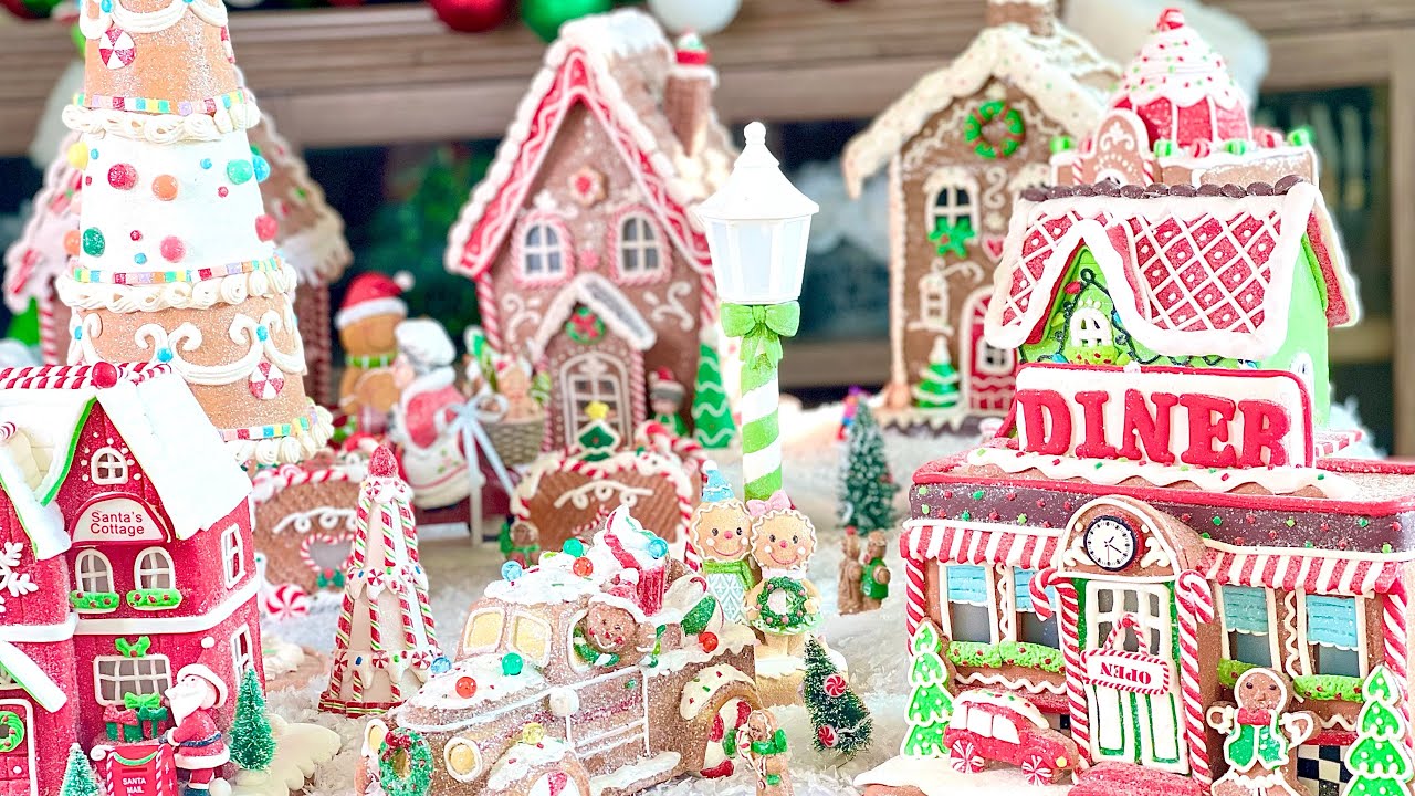 THE CUTEST MOST ADORABLE GINGERBREAD VILLAGE DECOR | 2021!!