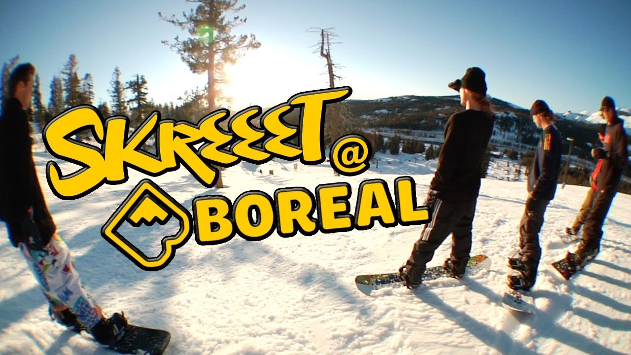 Skreet - Boreal Mountain California Snowboarding- FootyFiEND
