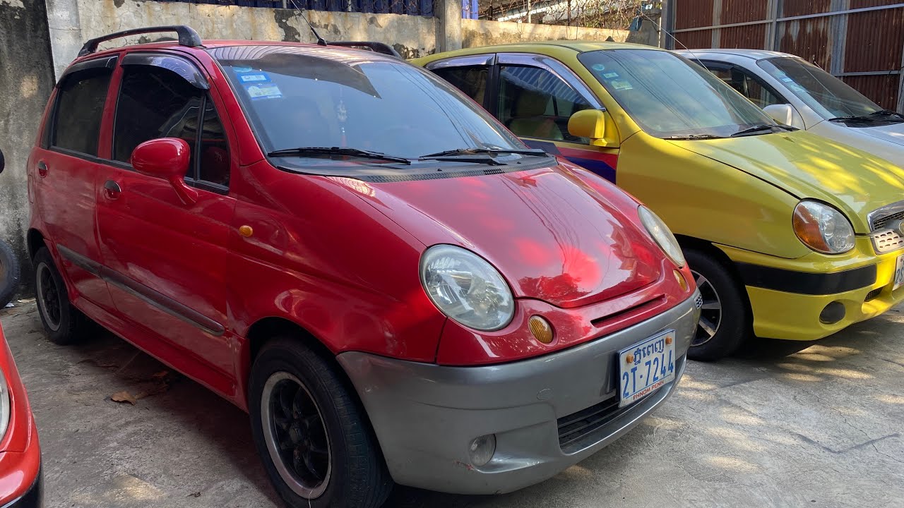 Daewoo Matiz 01/ឡានស្អាតឯកសារគ្រប់/2100$ចចារ/010599911/0883332503