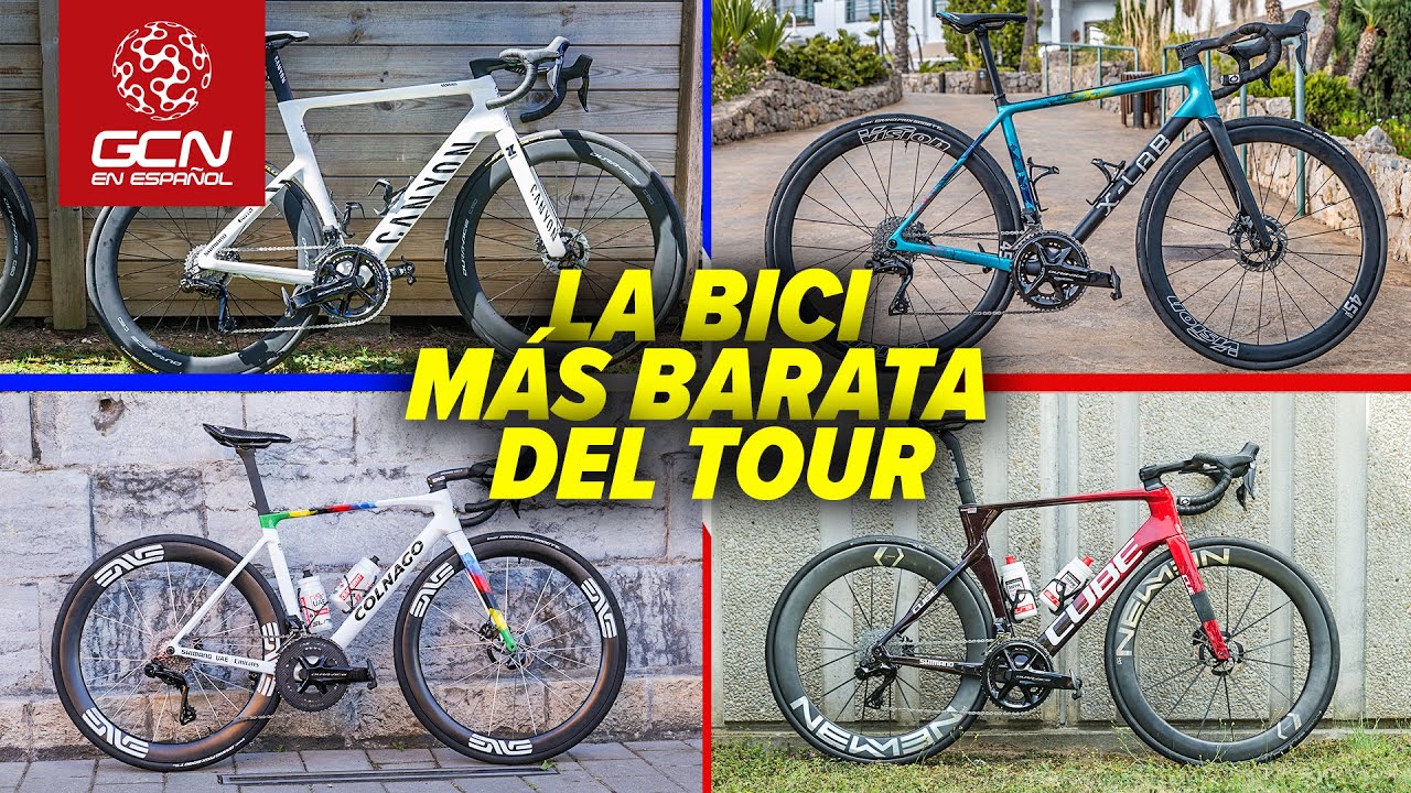 ¿Cuál es la bici más barata del Tour de Francia 2025? Clasificación $$ | GCN en Español Show 363