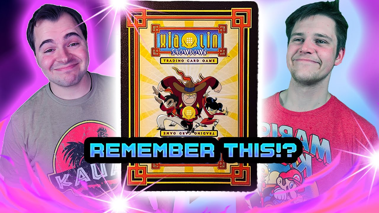 We Played The 2005 Xiaolin Showdown Trading Card Game!