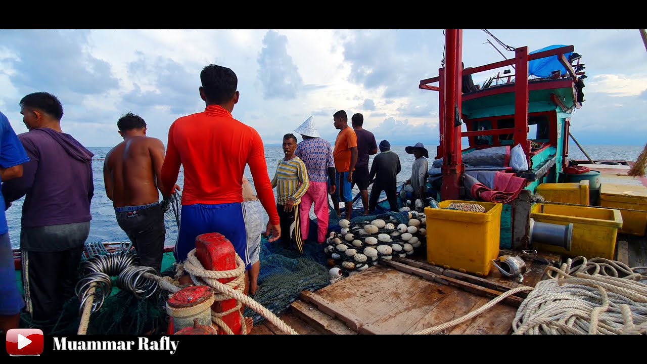 PUKAT CINCIN, Proses Labuh pukat siang hari dapat ikan tongkol