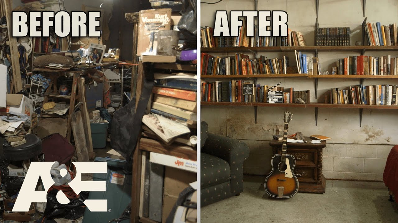 Hoarders: KNIVES Fly When Hoarder Gets Angry With Cleanup | A&E