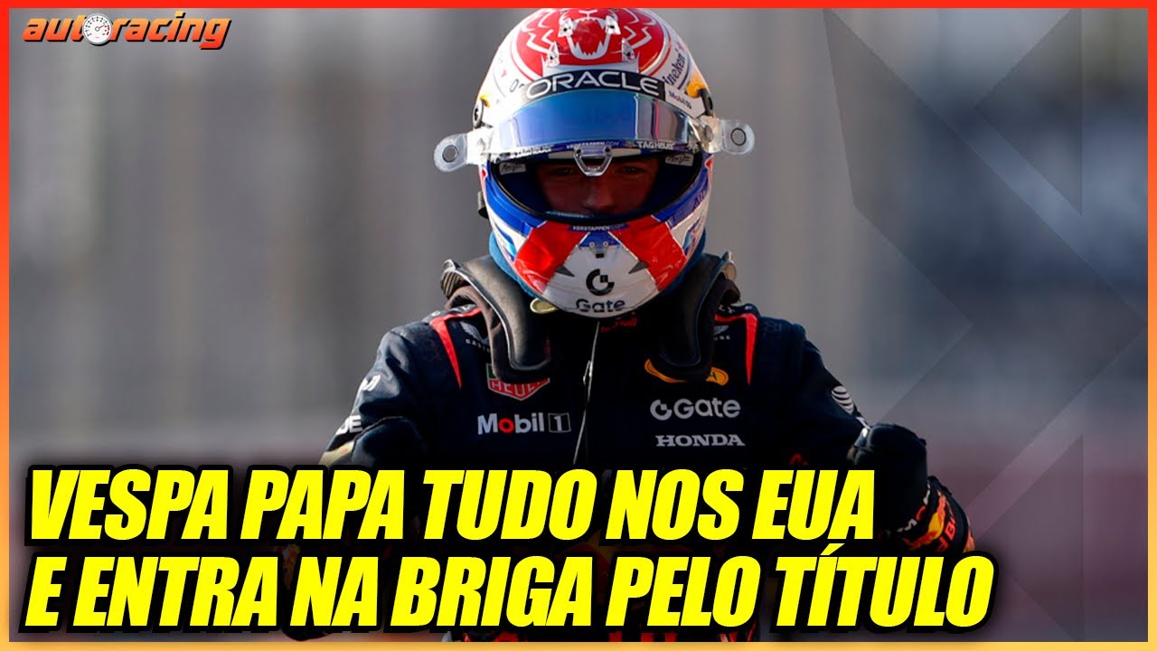 VERSTAPPEN VENCE TUDO NOS EUA E DEIXA O T&Iacute;TULO EM ABERTO #formula1  #f1