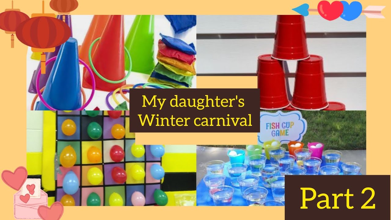 MY daughter's winter carnival ❣️ games part 2 #winterspecial #wintercarnival #youtubecreators #2023