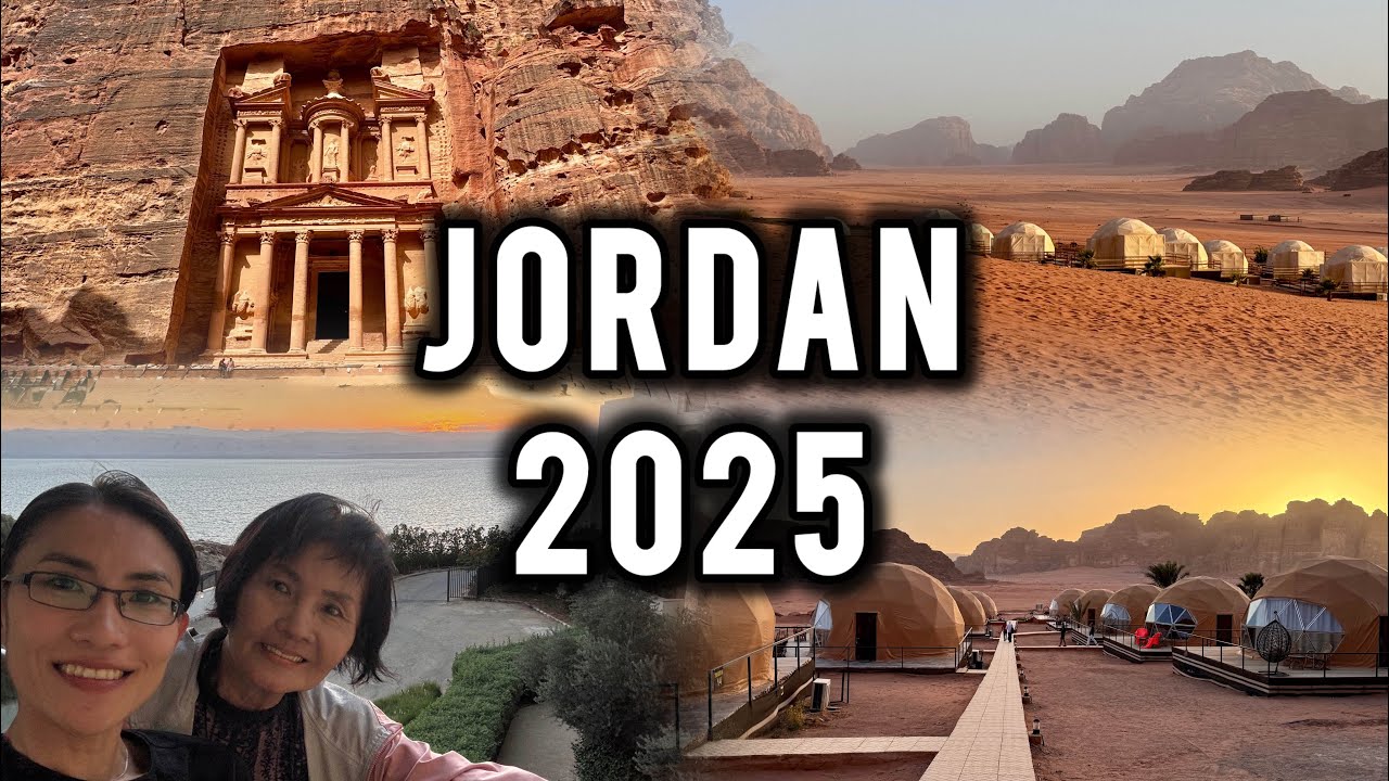【Middle East with Mom 2025】Part 2: 2D2N in Jordan | Petra • Wadi Rum • Dead Sea