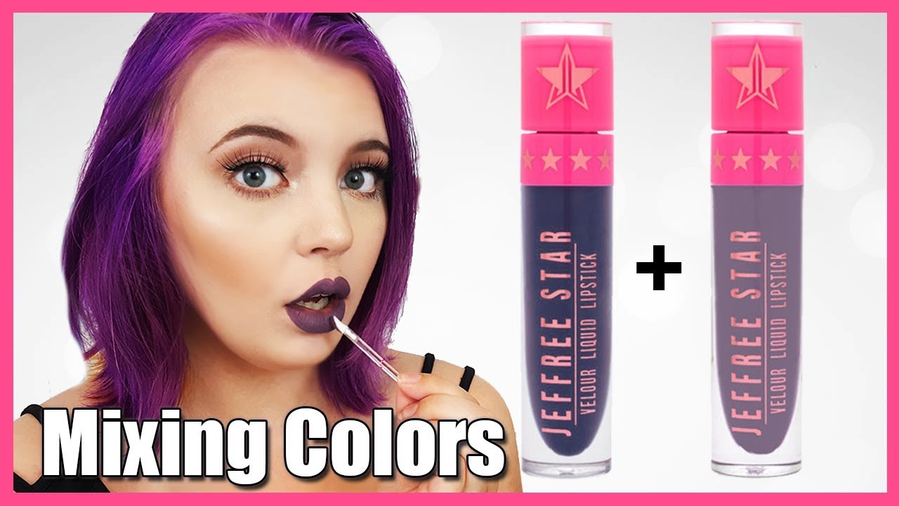 Making New Jeffree Star Colors (Mixing Liquid Lipsticks)