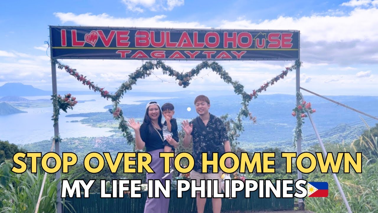 Life in philippines| tiny house,home town/ Exploring Tagaytay with Family: Sightseeing, Food,and Fun
