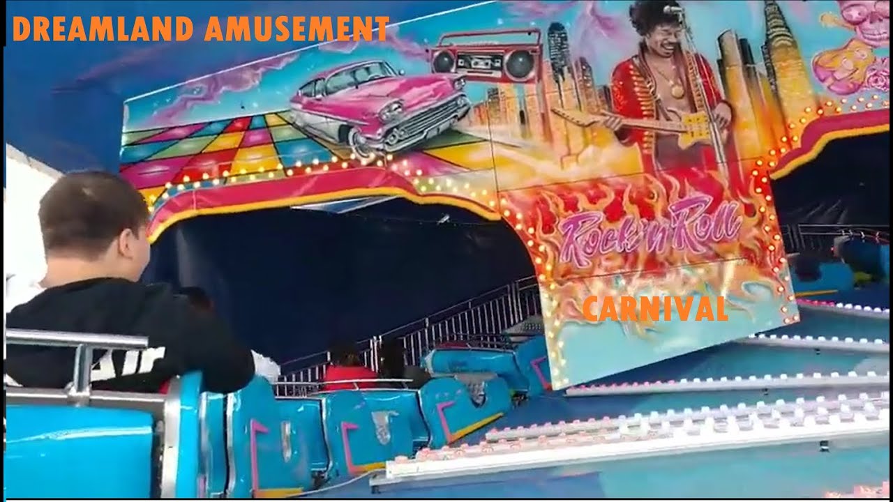 9 Rides and Carnival Game at Dreamland Amusement Carnival in Kennesaw, GA 4-3-21