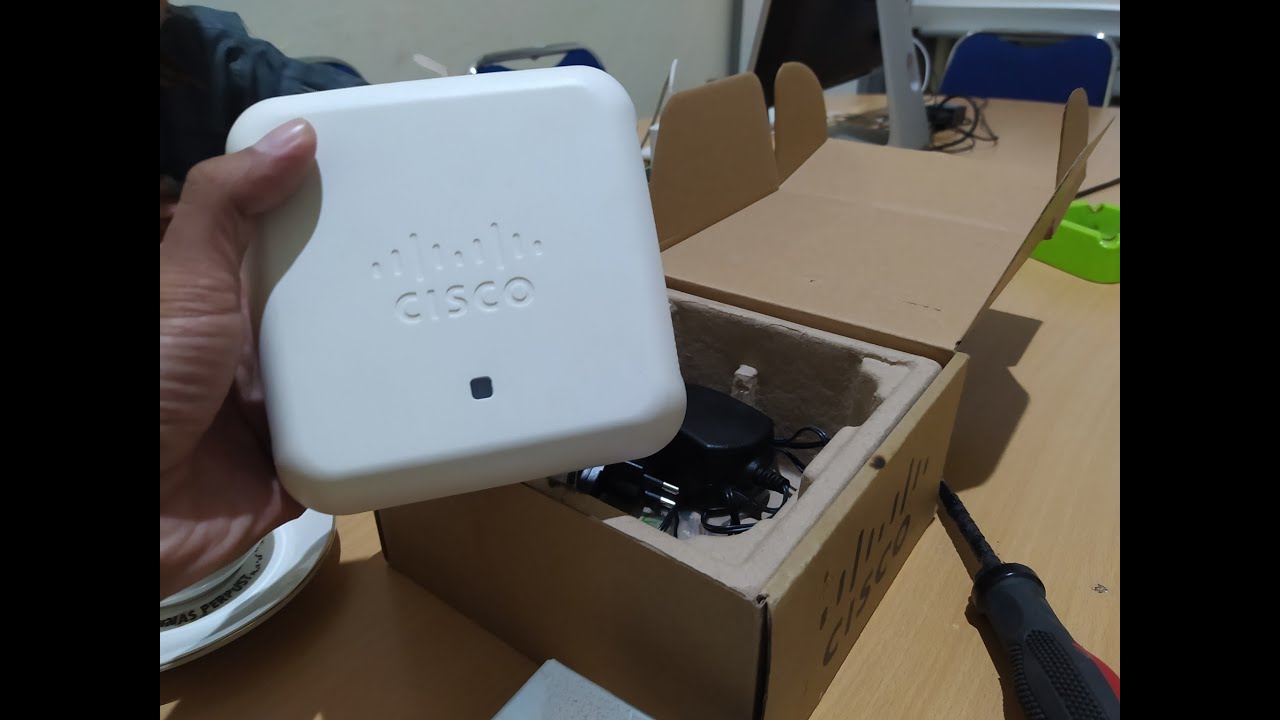 Setting Access Point (AP) Cisco Model WAP150 untuk Perpus Online dengan GNU/Linux