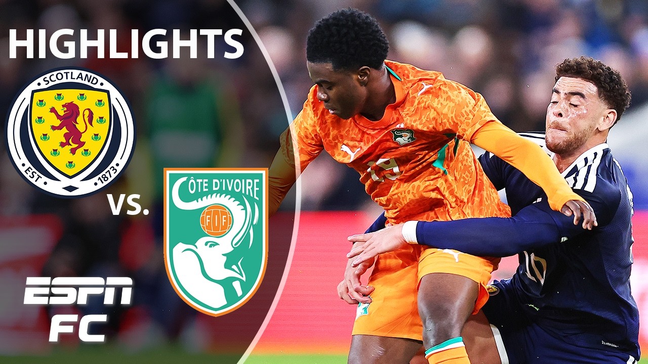 Scotland vs. Ivory Coast | Full Game Highlights | ESPN FC