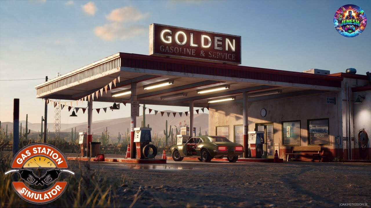 GAS STATION SIMULATOR - LIVE STREAM - TAMIL COMMENTARY