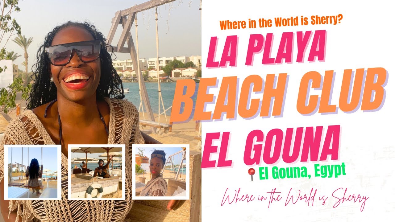 🌊 La Playa Beach Club El Gouna | Floating Lounge Chairs, Great Food & Stunning Views