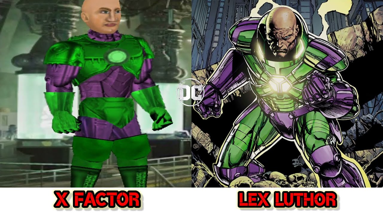 Super City Vs Real Life DC | Real Names | Super City | MDickie | M.G Beast