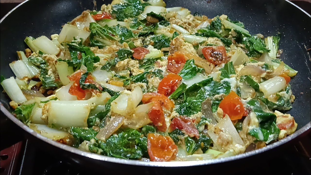 TIPID ULAM NA MASARAP AT MASUSTANSYA! GINISANG PECHAY WITH EGG!