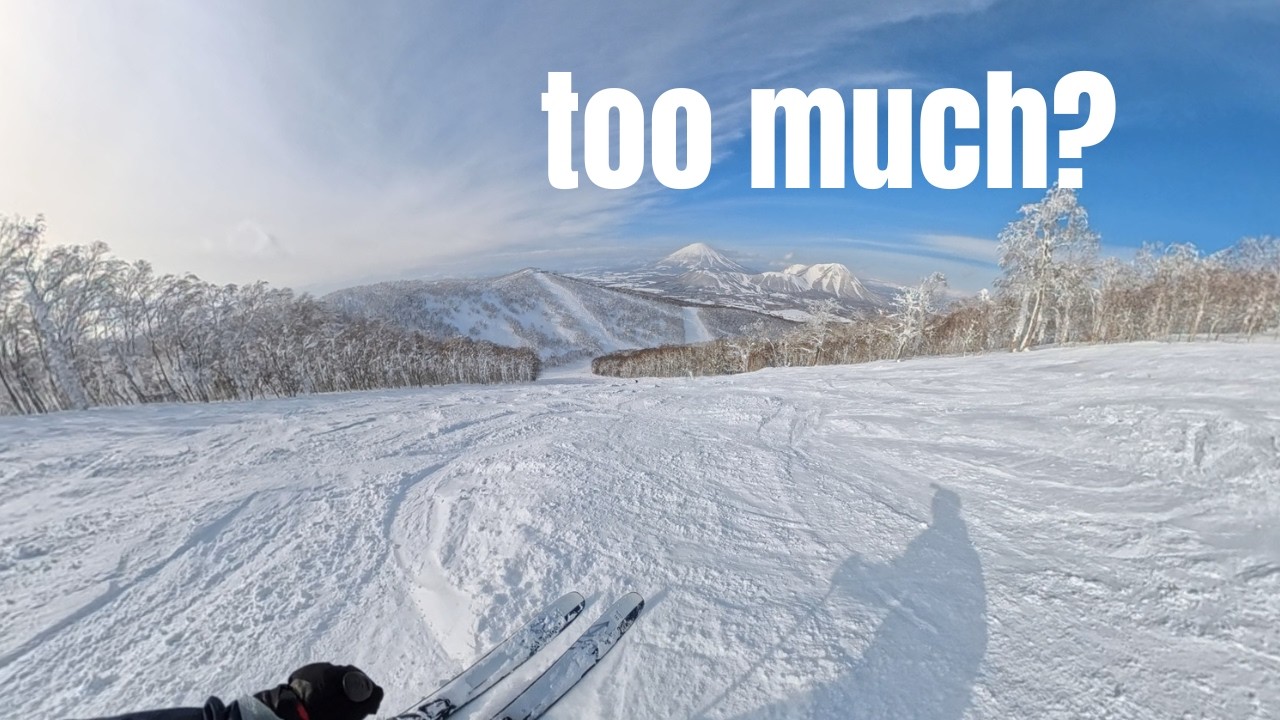We Skied 3 Mountains in One Day (Rusutsu 2026 day 1)