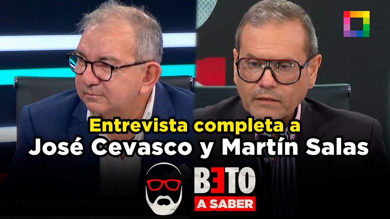Beto a Saber - MAR 02 - ENTREVISTA COMPLETA A MARTÍN SALAS Y JOSÉ CEVASCO | Willax