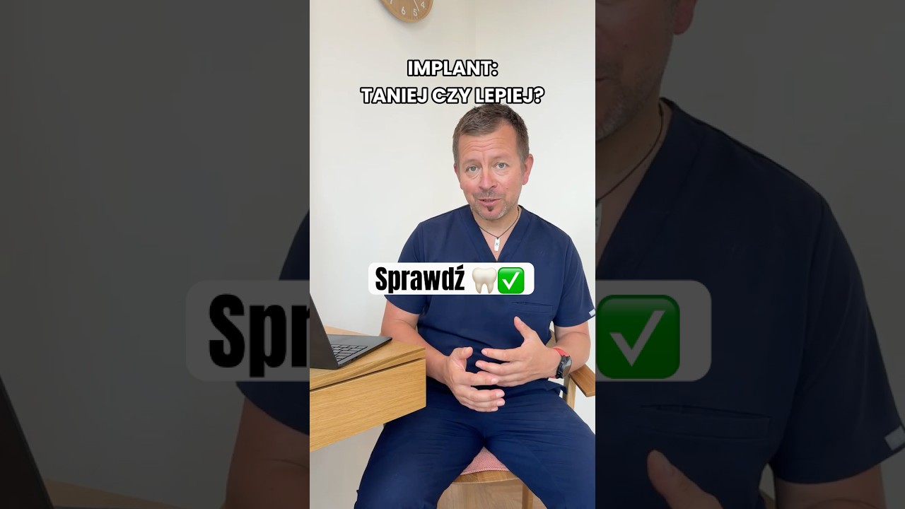 Implant taniej, czy lepiej? #shorts