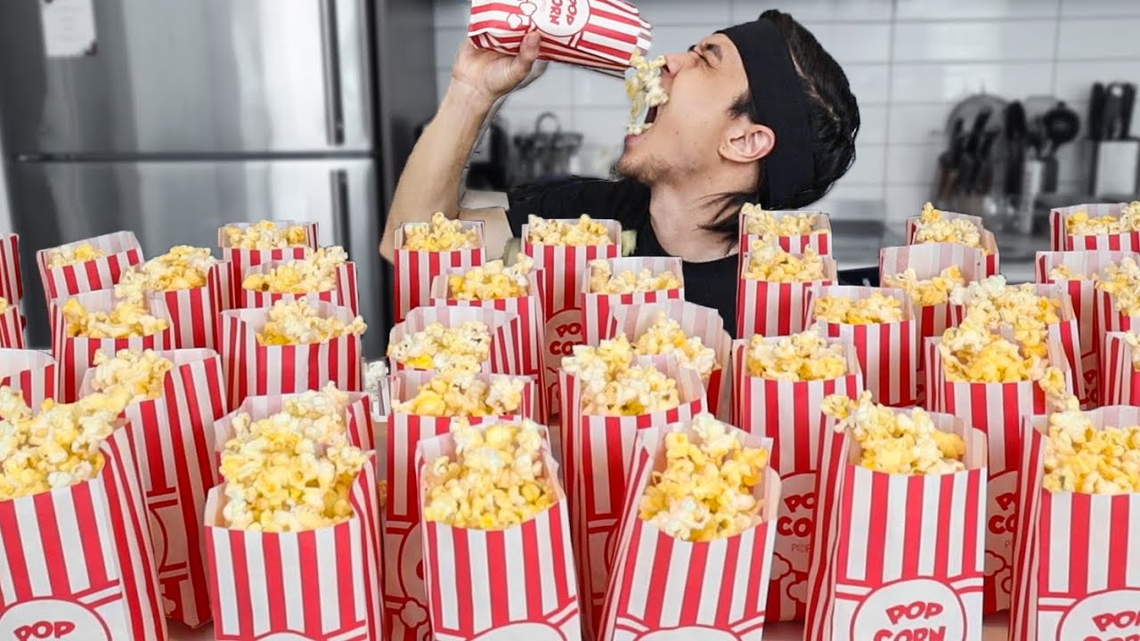 How many Bags of Popcorn can I Eat?  *super salty*
