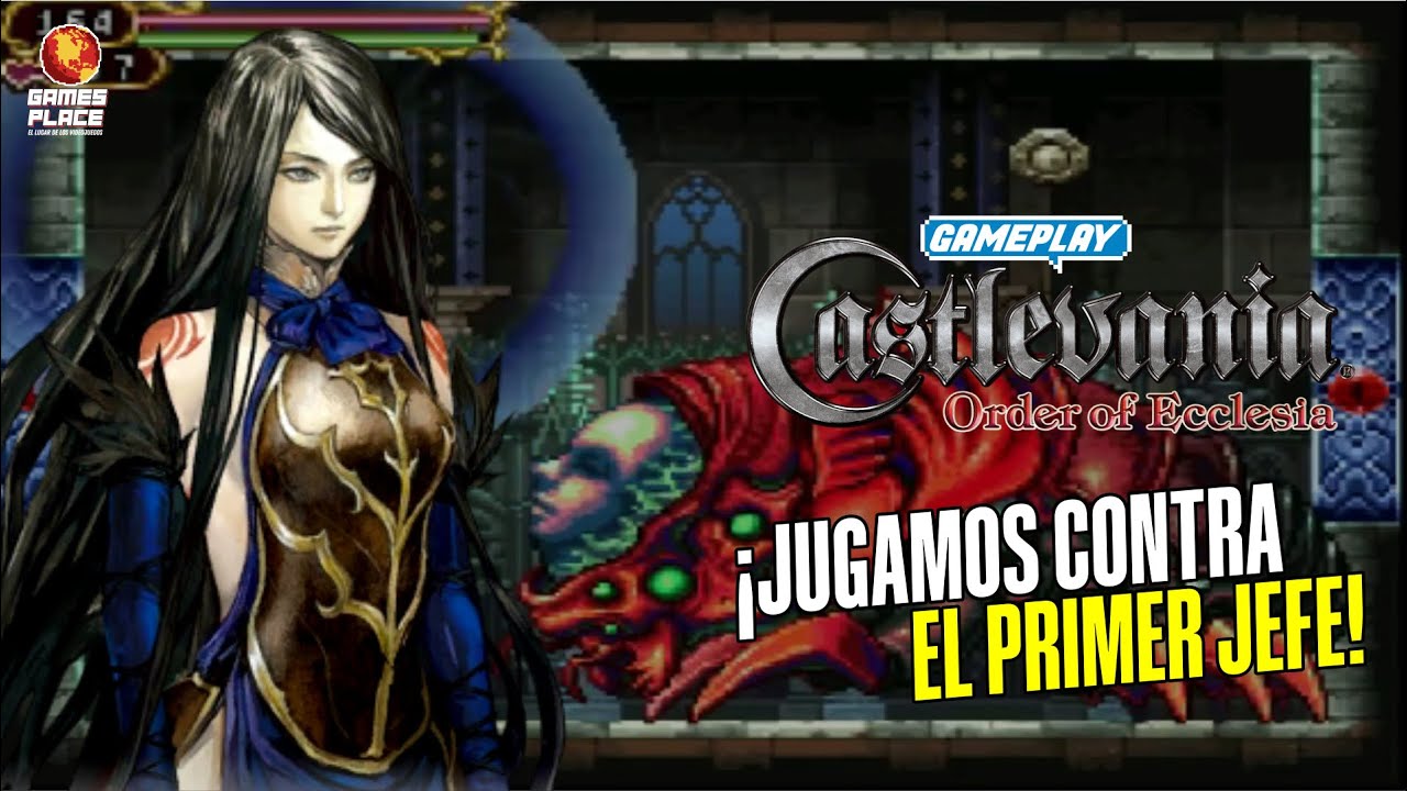 Vamos contra el PRIMER JEFE en CASTLEVANIA: ORDER OF ECCLESIA!! • Games Place
