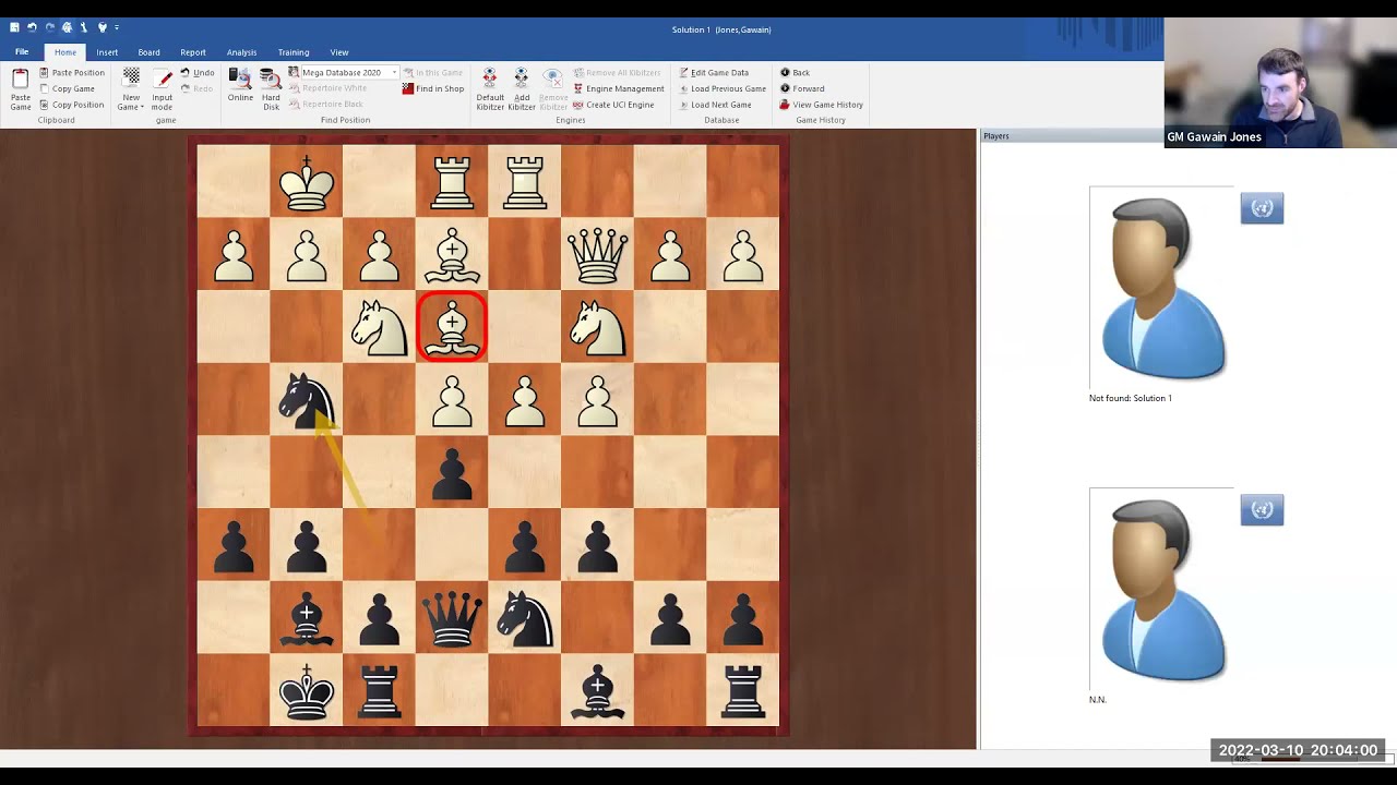 GM Gawain Jones on the  King's Indian