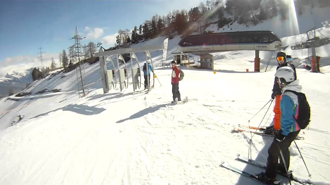 Savoleyres Verbier Skiing Switzerland Mar 2012