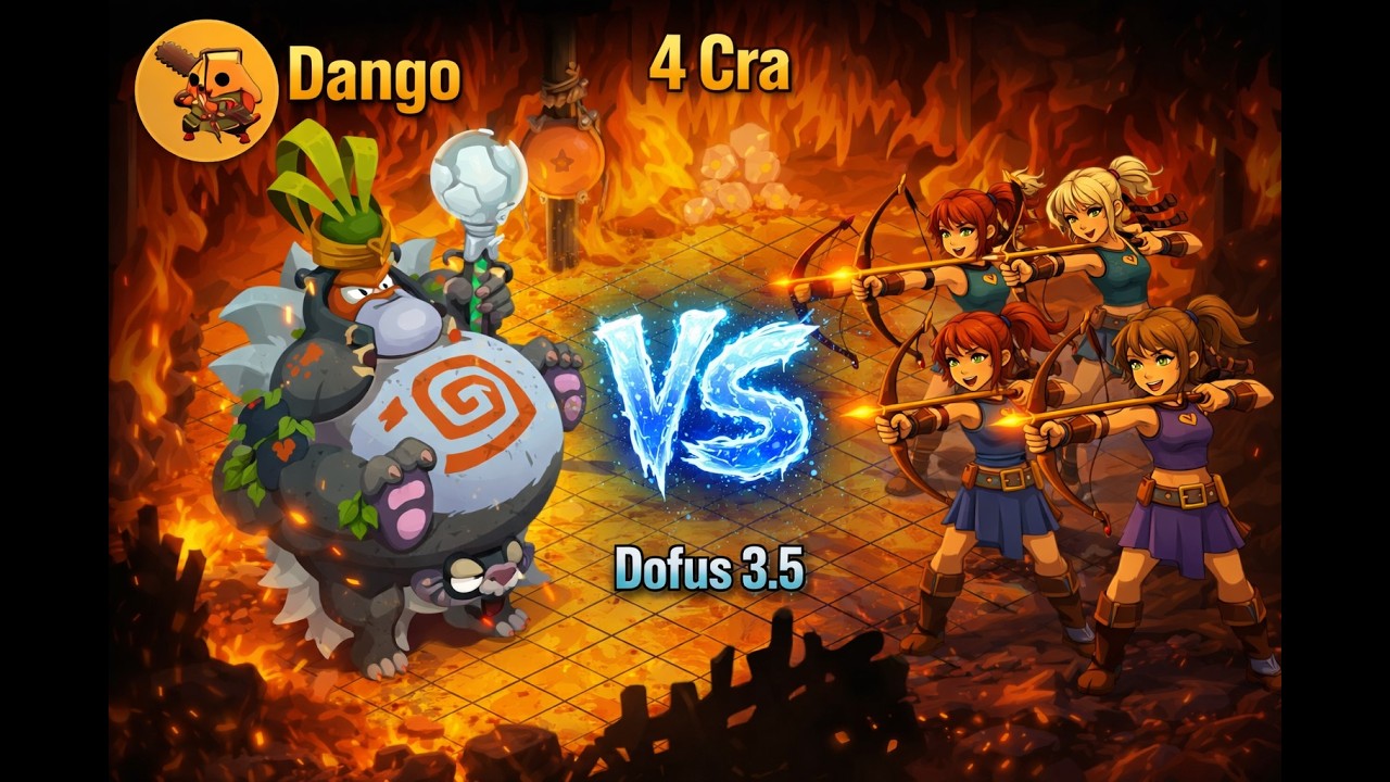 4 Cra Dofus unity 3.5 Golo T2