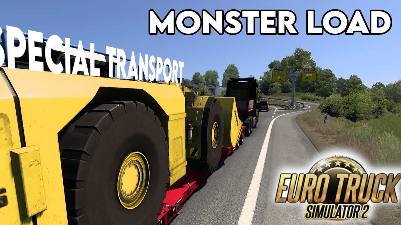 New 1.57 Special Transport Load! Massive Underground Loader | ETS2 #199