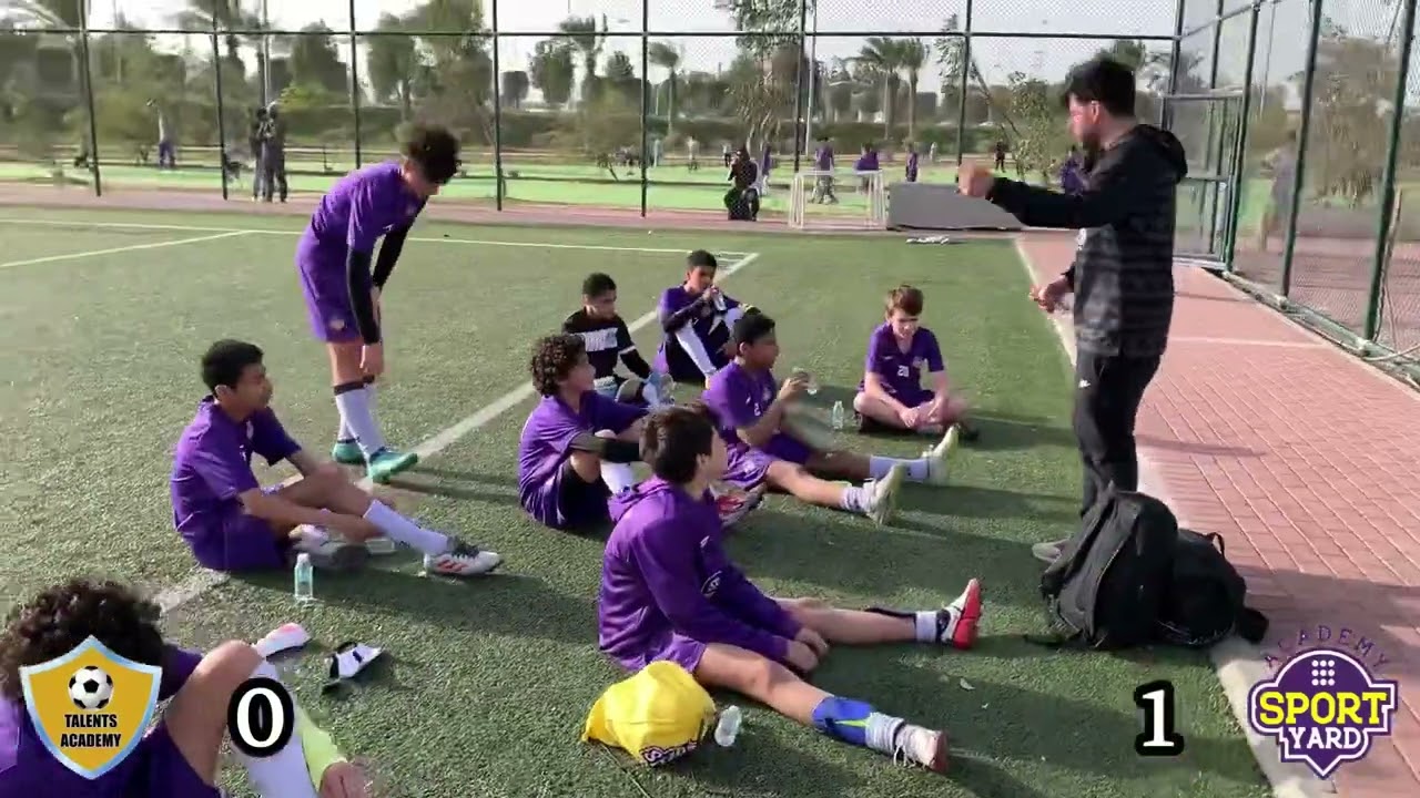 مباراة أكاديمية سبورت يارد vs أكاديمية تالنتس  ( بطولة الظهران )