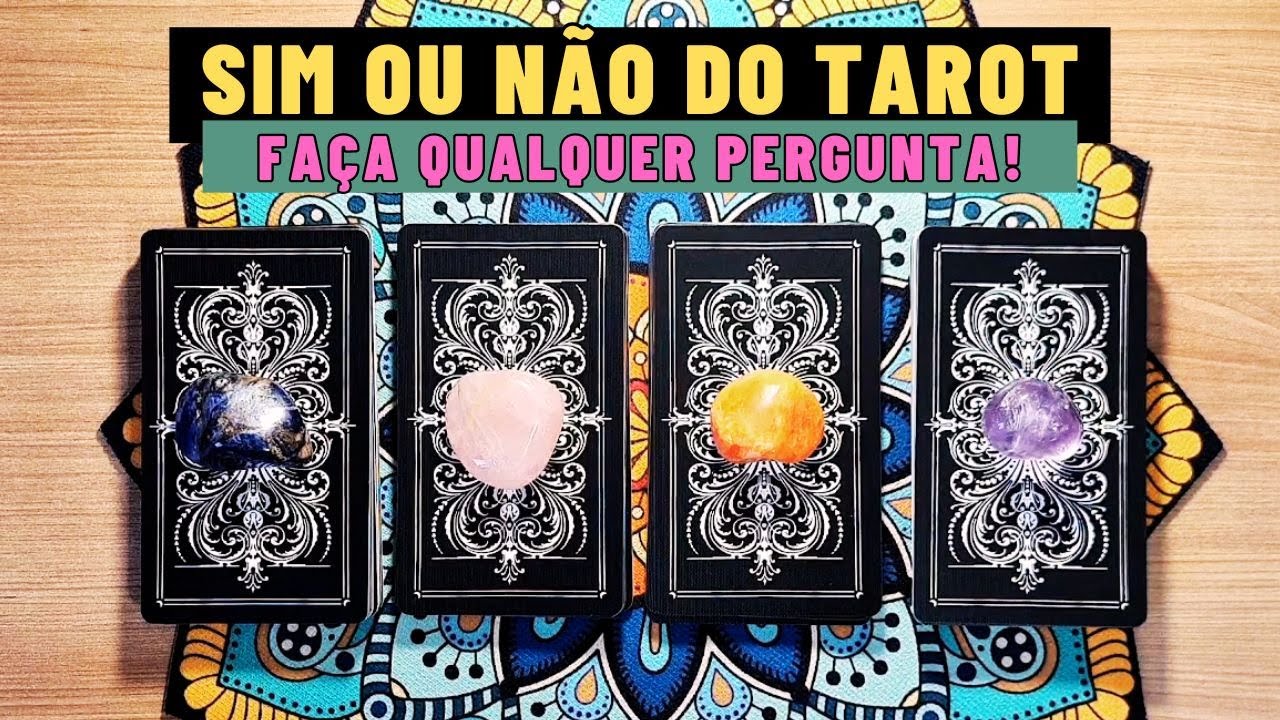 SIM OU NÃO DO TAROT + Conselho | Faça qualquer Pergunta! | Tarot Responde
