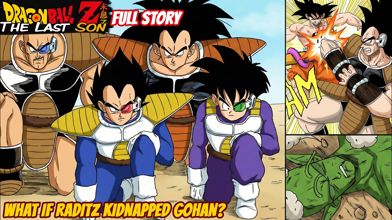 What if the Saiyans Raised Gohan? | Dragon Ball Saigo no Son | FULL STORY