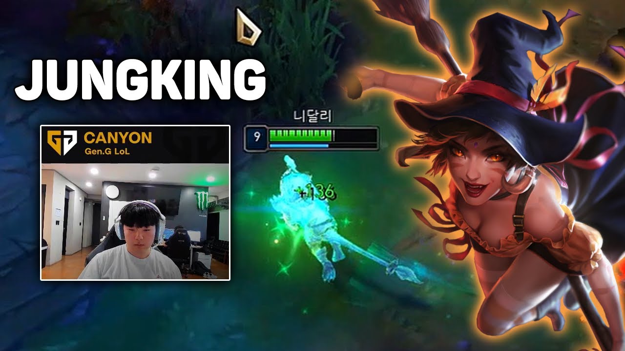 Gen Canyon Nidalee Stream Engsub - Best Jungle Gameplay