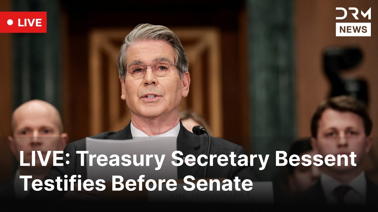 LIVE: Scott Bessent Addresses Senate Banking Committee On Economy | DRM News | AC1F