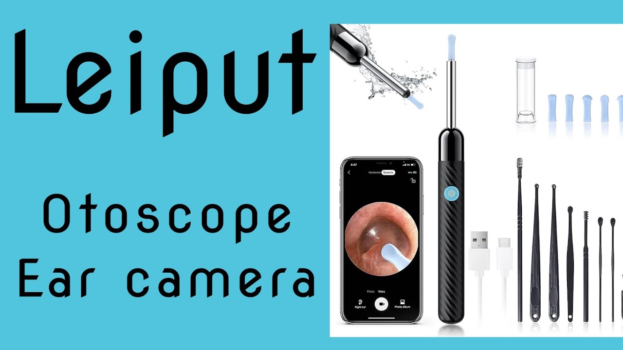 Leiput otoscope ear camera electronics and gadgets