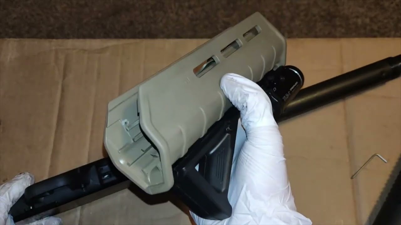 Installing the Magpul SGA furniture to the Maverick 88
