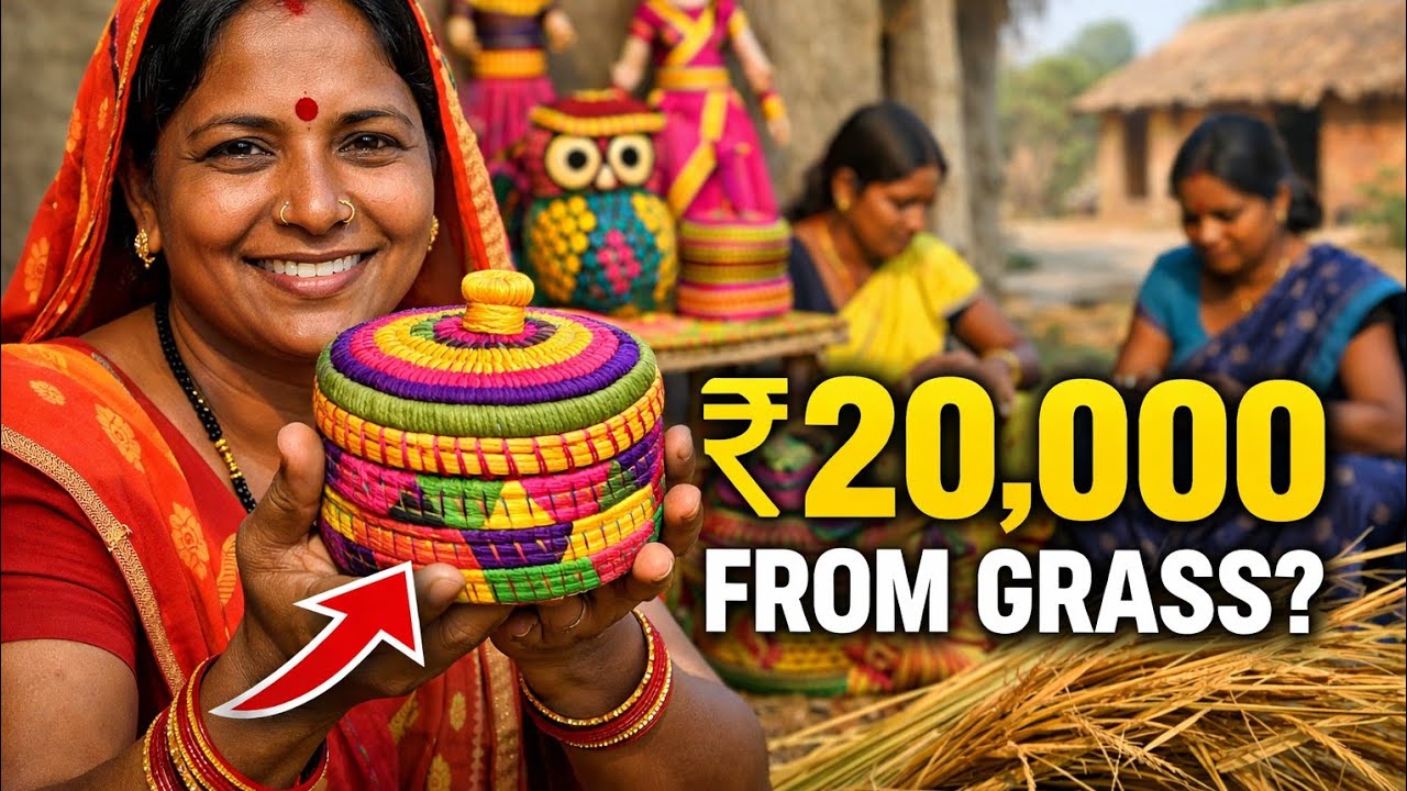 ₹20,000 From Grass? Inside Bihar&rsquo;s Secret Craft Industry