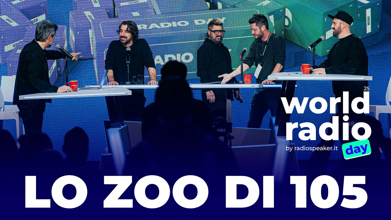 WORLD RADIO DAY 2025: LO ZOO DI 105 🎙️