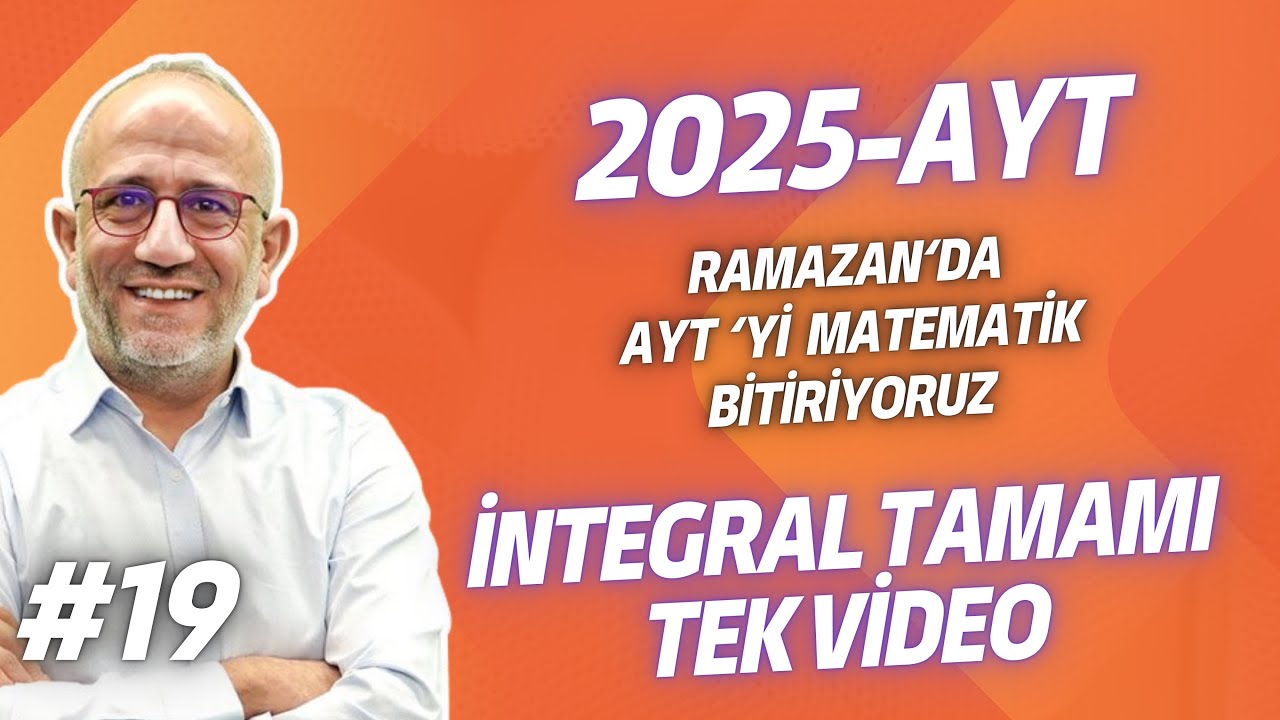 Ayt Matematik Fulleme Serisi-19 | İntegral Tek Video #öğrenmegarantili