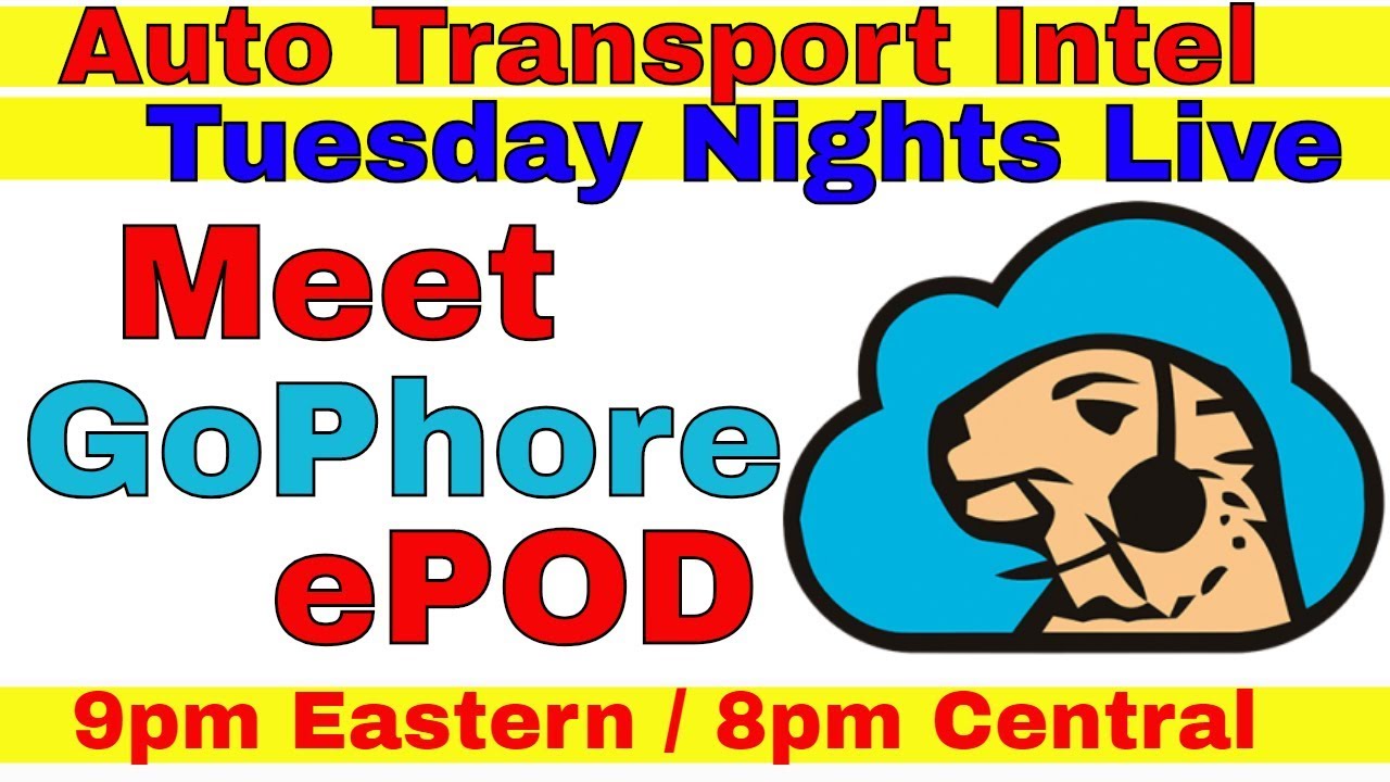 GoPhore Auto Carrier Software ePOD Finished Vehicle Logistics TMS, EDI