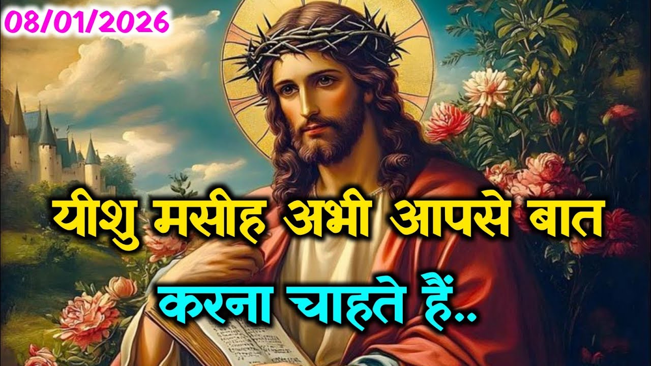 ✝️08 जनवरी गुरुवार 2026 का यीशु मसीह का सन्देश🌠जरूर सुने Universe Message Jesus Message Today🟥#jesus