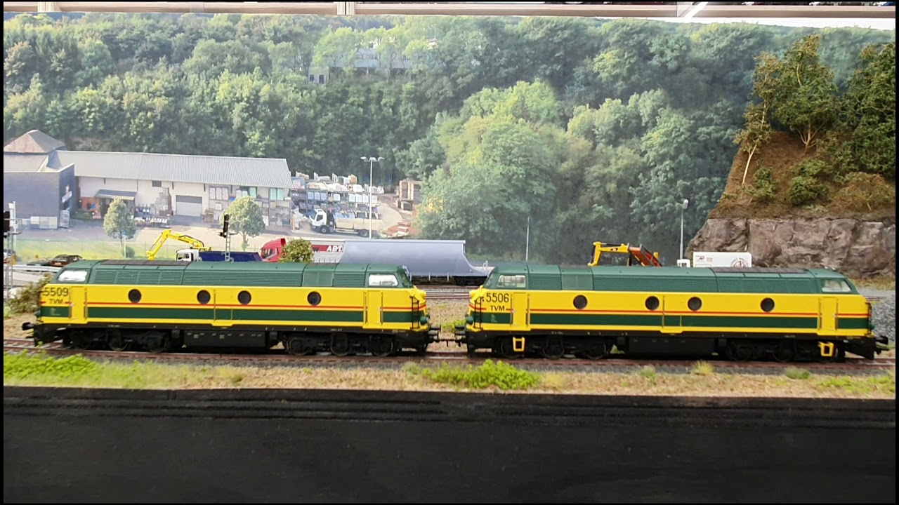Train H0 - Märklin SNCB NMBS - 55 TVM