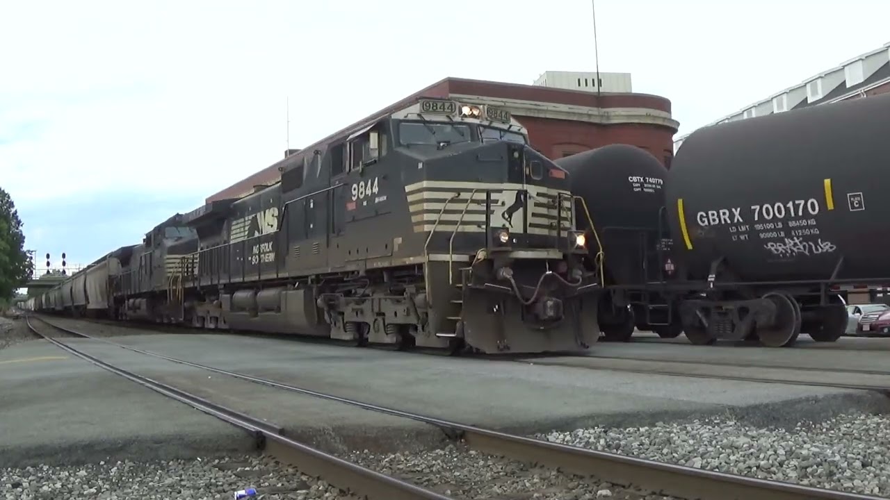 Railfaning Greensboro, NC Ft. NS meetups, Amtrak!!