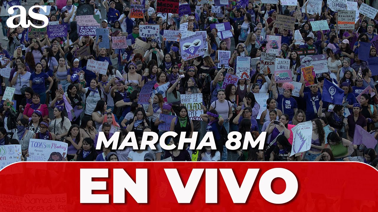 MARCHA 8M, EN DIRECTO, DESDE CIUDAD de MÉXICO | DÍA INTERNACIONAL DE LA MUJER