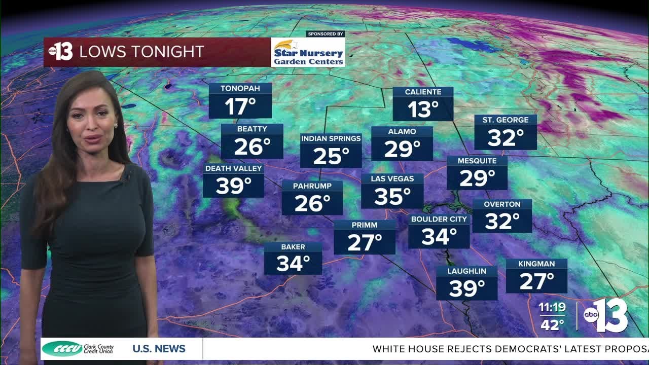 Cold Night, More Rain and Mountain Snow on Thursday