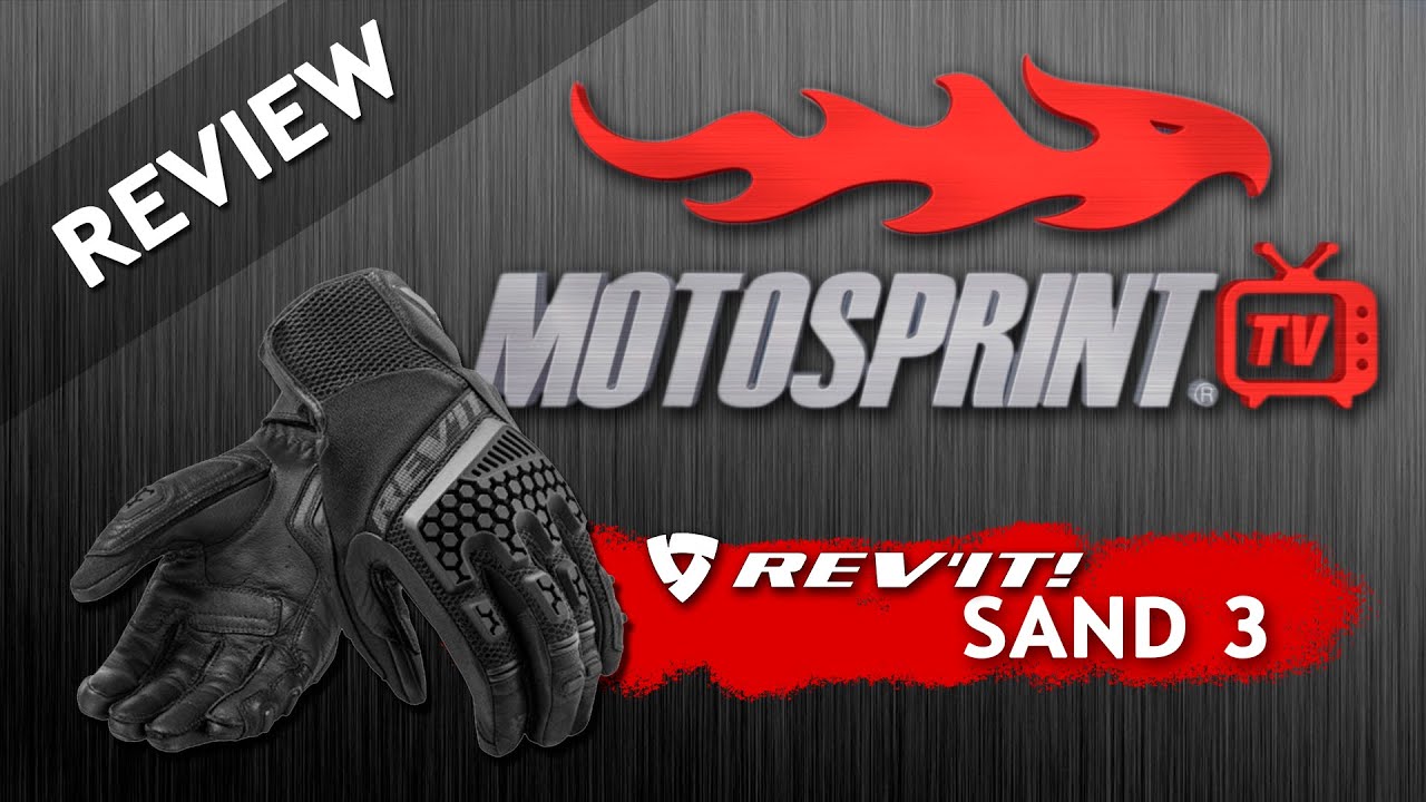 REVIEW DA LUVA REVIT SAND 3 - MOTOSPRINT